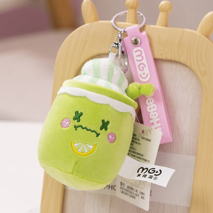 Deliciously Fun Juicy Fruity Bubble Tea Plushie Collection
