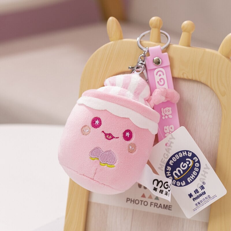 Deliciously Fun Juicy Fruity Bubble Tea Plushie Collection