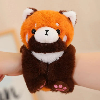 Adorable Kawaii Animal Plushie Wristband Collection with Slap Snap Feature