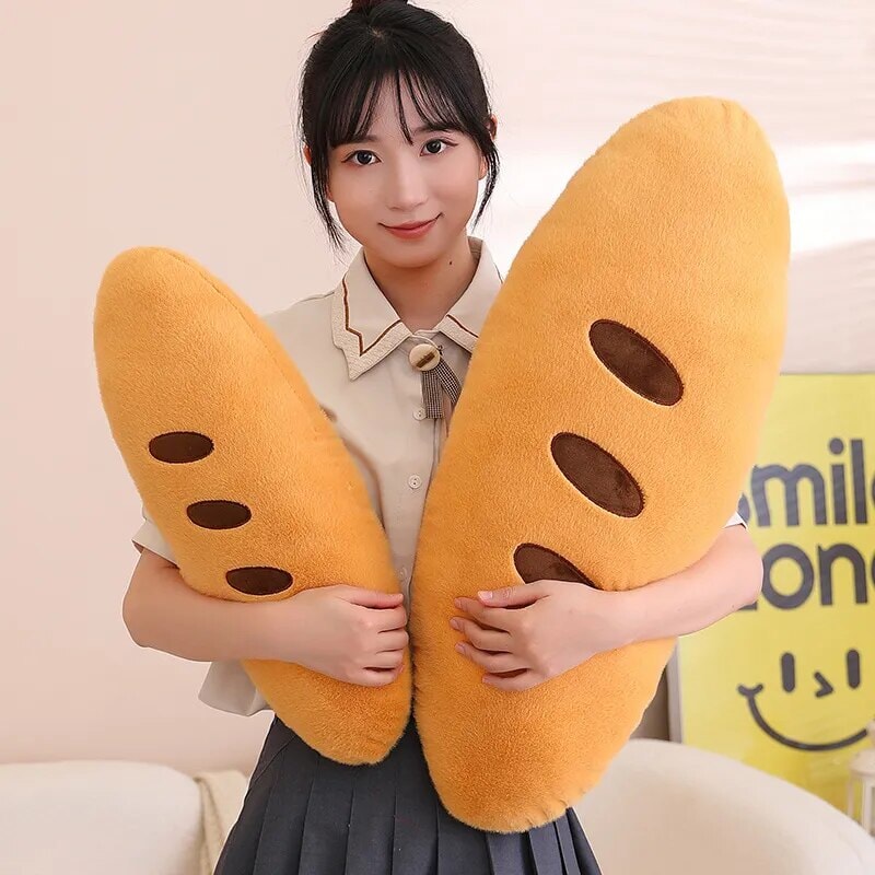 Adorable Kawaii Baguette Plush Toy