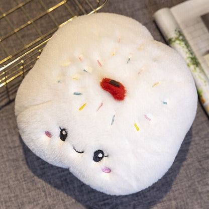 Adorable Strawberry Muffin Cake Plushie - Sweet Bakery Delight!