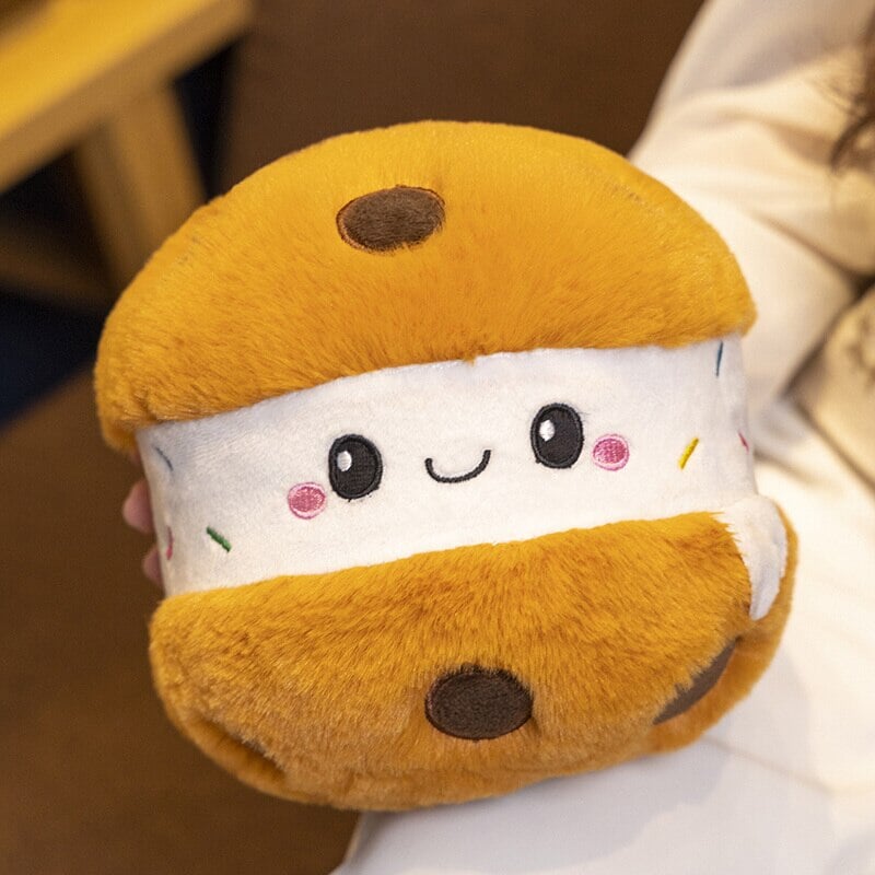 Adorable Strawberry Muffin Cake Plushie - Sweet Bakery Delight!