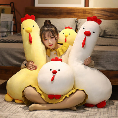 Adorable Kawaii Daisy & Bonnie Chicken Plush Toys for Cuddly Comfort
