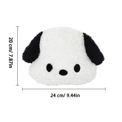 Adorable Kawaii Dog Plush Pillow for Car Headrests