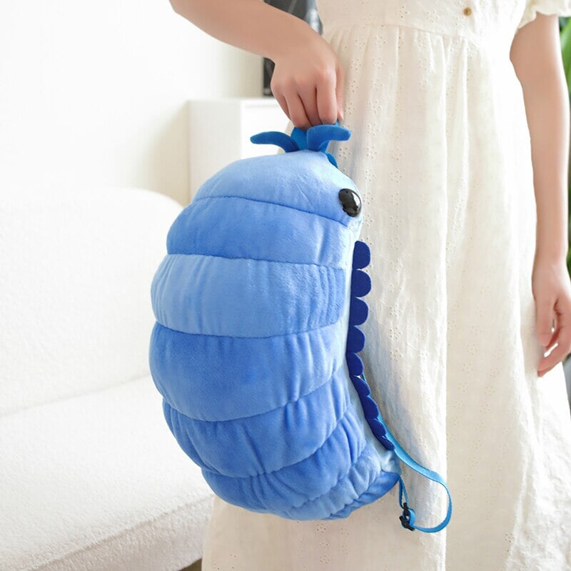 Adorable Kawaii Isopod Plush Backpack for Trendy Support!