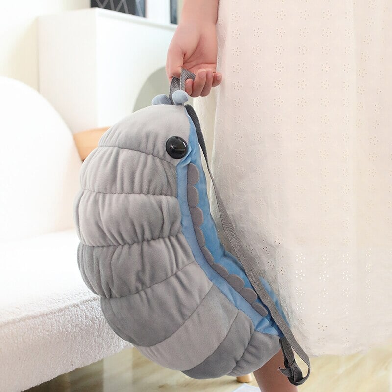 Adorable Kawaii Isopod Plush Backpack for Trendy Support!