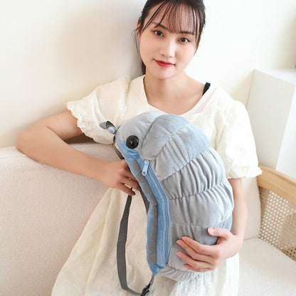 Adorable Kawaii Isopod Plush Backpack for Trendy Support!
