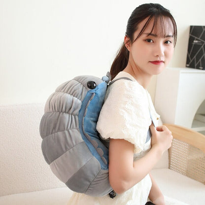 Adorable Kawaii Isopod Plush Backpack for Trendy Support!