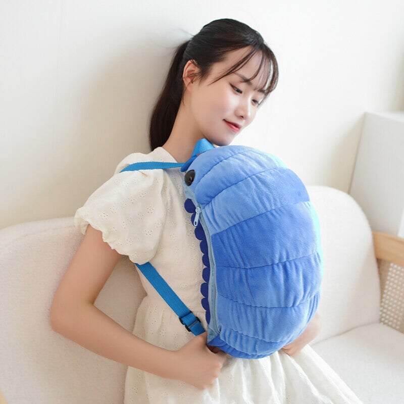 Adorable Kawaii Isopod Plush Backpack for Trendy Support!