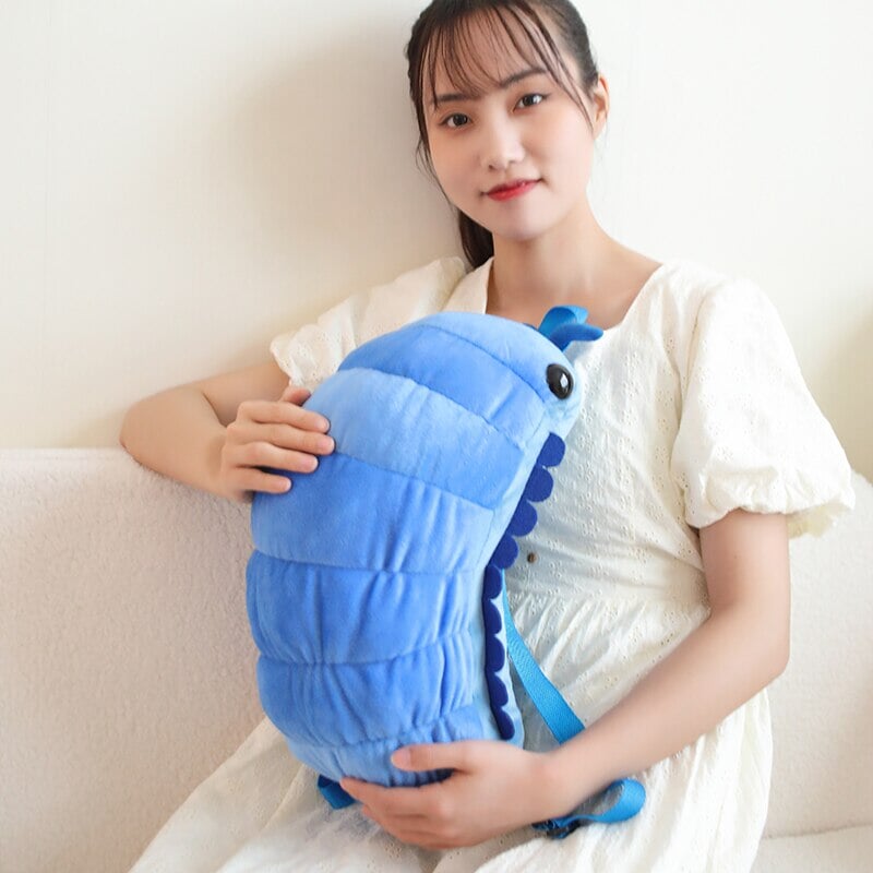 Adorable Kawaii Isopod Plush Backpack for Trendy Support!