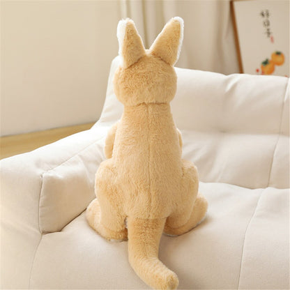 Adorable Kawaii Kangaroo Family Plush Set: Mama, Papa, and Baby!