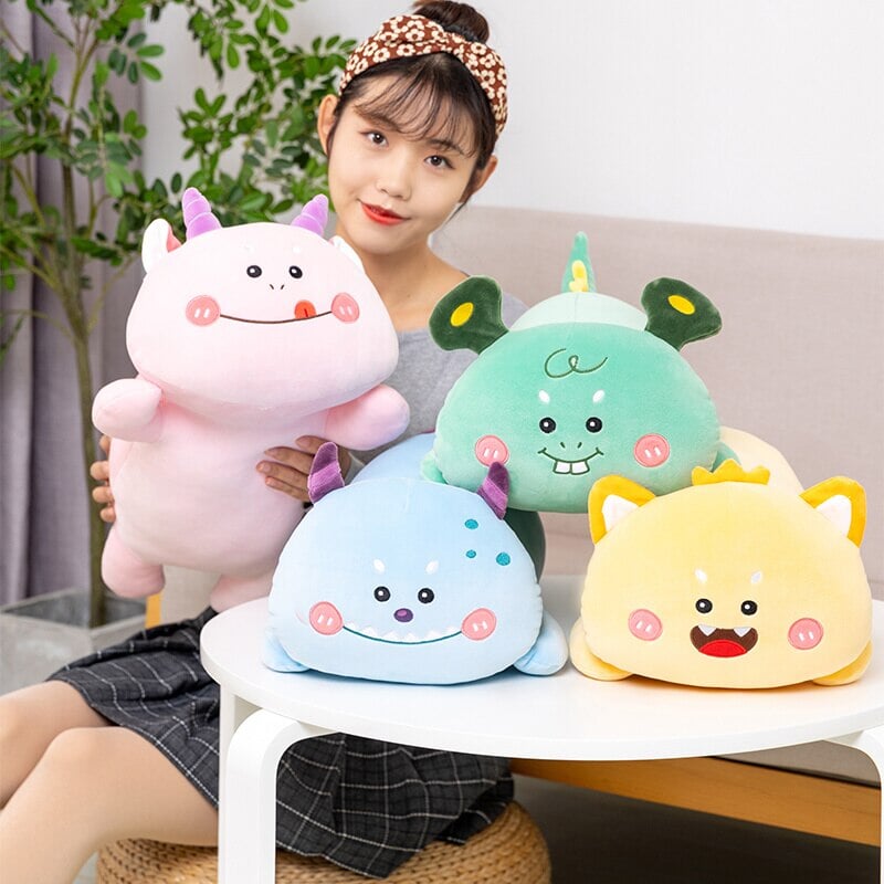 Adorable Kawaii Monster Buddy Plushie Set