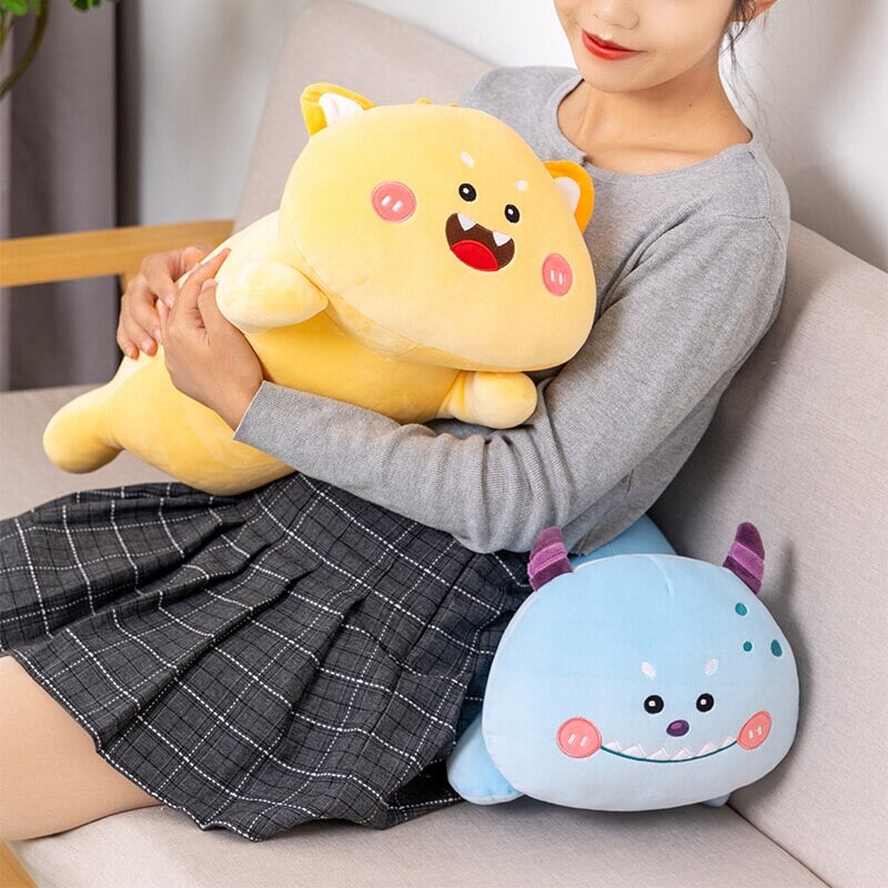 Adorable Kawaii Monster Buddy Plushie Set