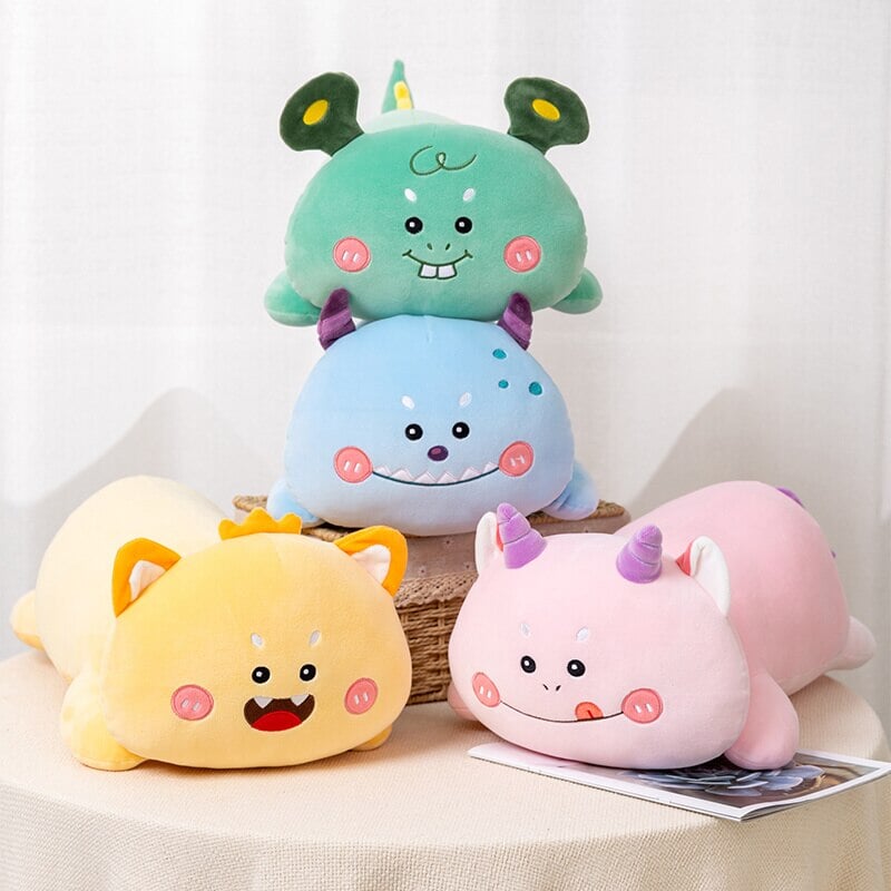Adorable Kawaii Monster Buddy Plushie Set