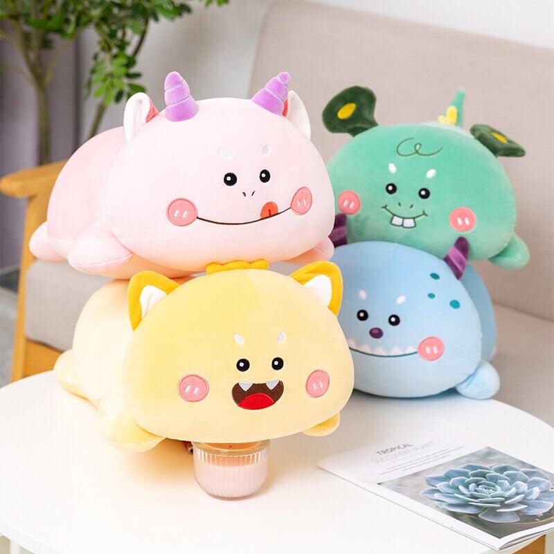 Adorable Kawaii Monster Buddy Plushie Set