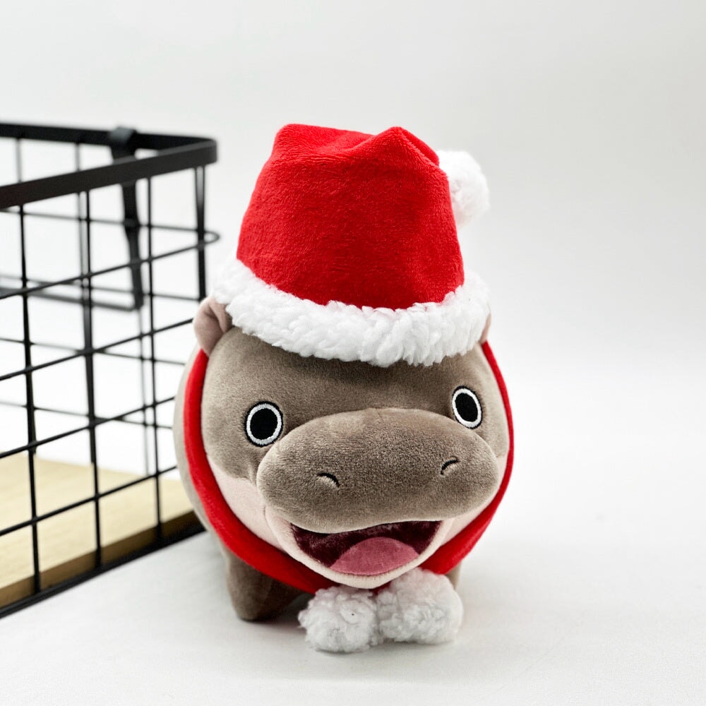 Adorable Kawaii Moo Deng Baby Hippo Stuffed Animal