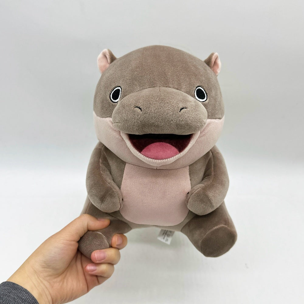 Adorable Kawaii Moo Deng Baby Hippo Stuffed Animal