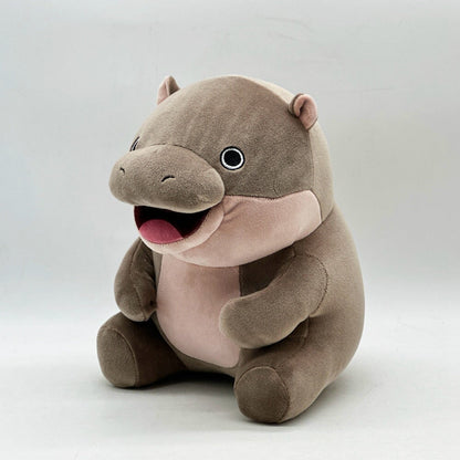 Adorable Kawaii Moo Deng Baby Hippo Stuffed Animal