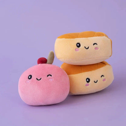 Adorable Plush Candy Bag: Kawaii Mountain Dessert Friends