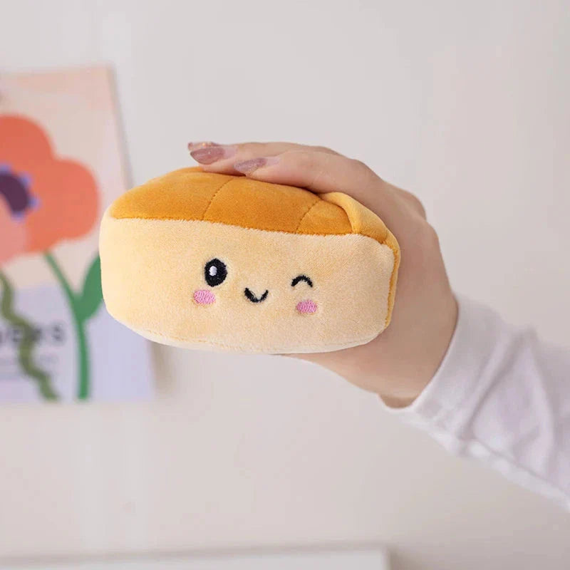 Adorable Plush Candy Bag: Kawaii Mountain Dessert Friends