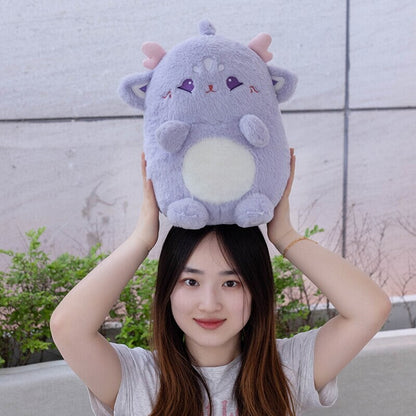 Adorable Pastel Chubby Deer Plush with Kawaii Charm