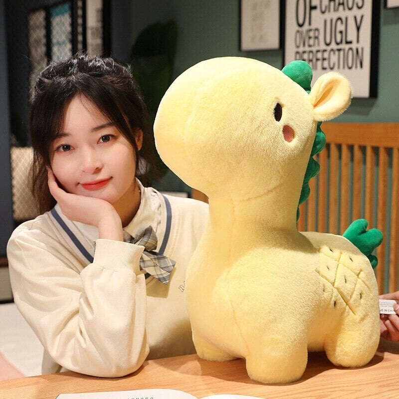 Adorable Pineapple Giraffe Plush Toy