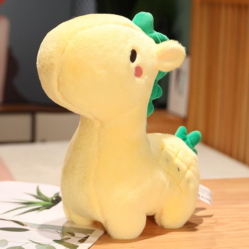 Adorable Pineapple Giraffe Plush Toy