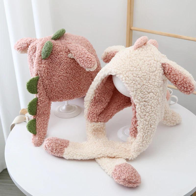 Adorable Spiky Dinosaur Plush Hat for Ultimate Cuteness!