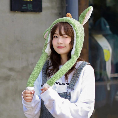 Adorable Spiky Dinosaur Plush Hat for Ultimate Cuteness!