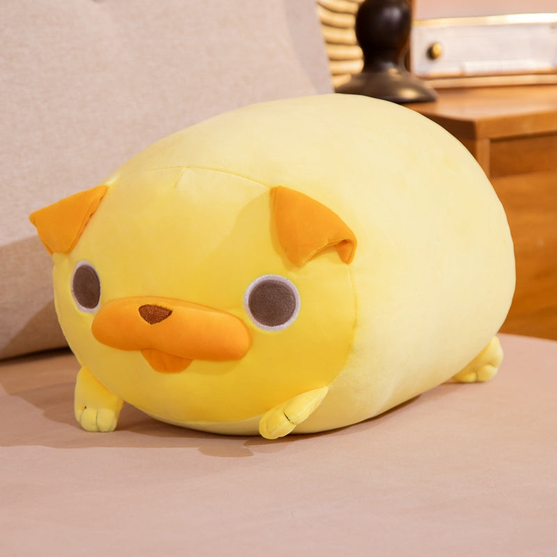 Adorable Yellow Pug Plush Toys