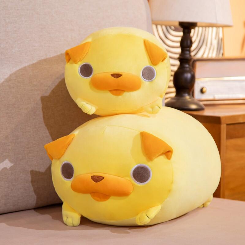 Adorable Yellow Pug Plush Toys