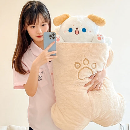 Adorable Kawaii Taiyaki Bone Carrot Animal Plushie Collection – Perfect for Cuddles!