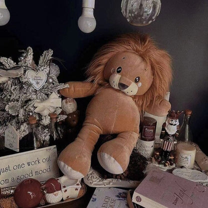 Adorable Plush Wild Lion: Meet Lionel!