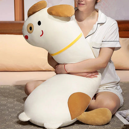 Adorable Long Dino Dog Crocodile Giraffe Plush Pillow - Perfect for Snuggles!