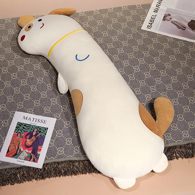 Adorable Long Dino Dog Crocodile Giraffe Plush Pillow - Perfect for Snuggles!