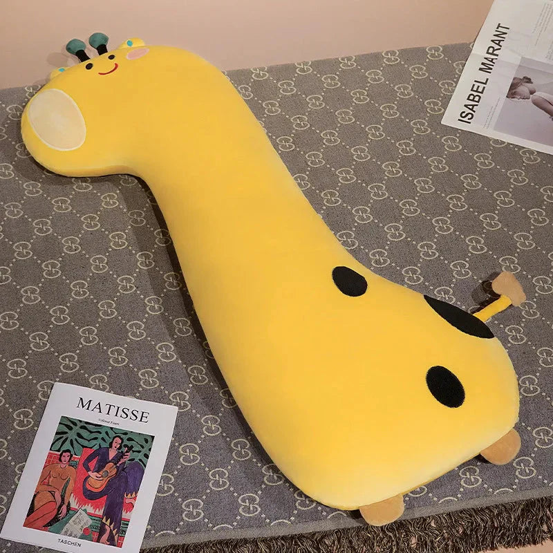 Adorable Long Dino Dog Crocodile Giraffe Plush Pillow - Perfect for Snuggles!