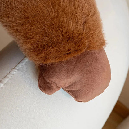 Adorable Lulu & Nunu Chunky Gorilla Stuffed Animals