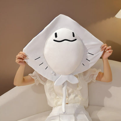 Snuggle Up with Milo & Zara: Adorable Stingray Plush Toys!