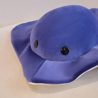 Snuggle Up with Milo & Zara: Adorable Stingray Plush Toys!