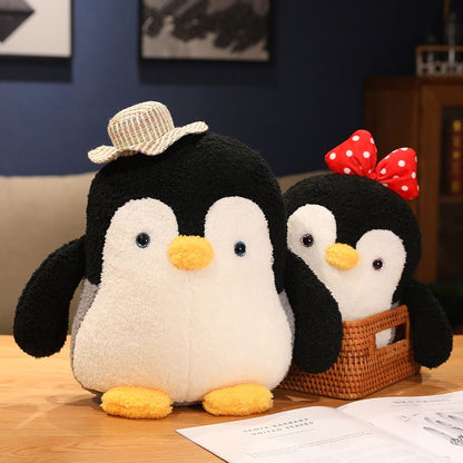 Mumble and Frosty: The Adorable Fluffy Penguin Plush Toy