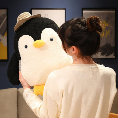 Mumble and Frosty: The Adorable Fluffy Penguin Plush Toy