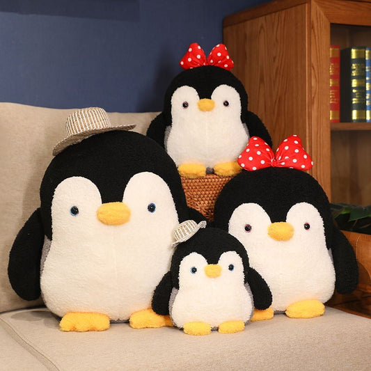 Mumble and Frosty: The Adorable Fluffy Penguin Plush Toy