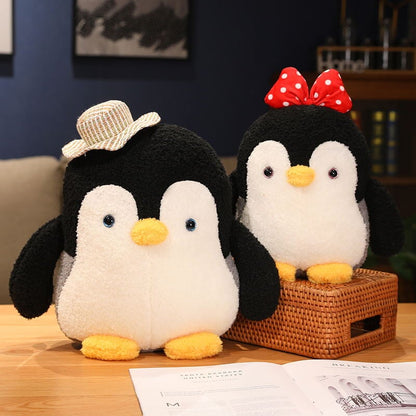 Mumble and Frosty: The Adorable Fluffy Penguin Plush Toy