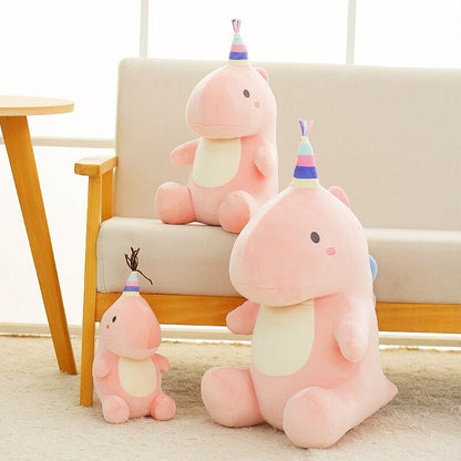 Vibrant Dinosaur Plushies for Ultimate Party Fun!