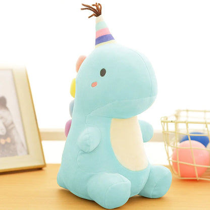 Vibrant Dinosaur Plushies for Ultimate Party Fun!