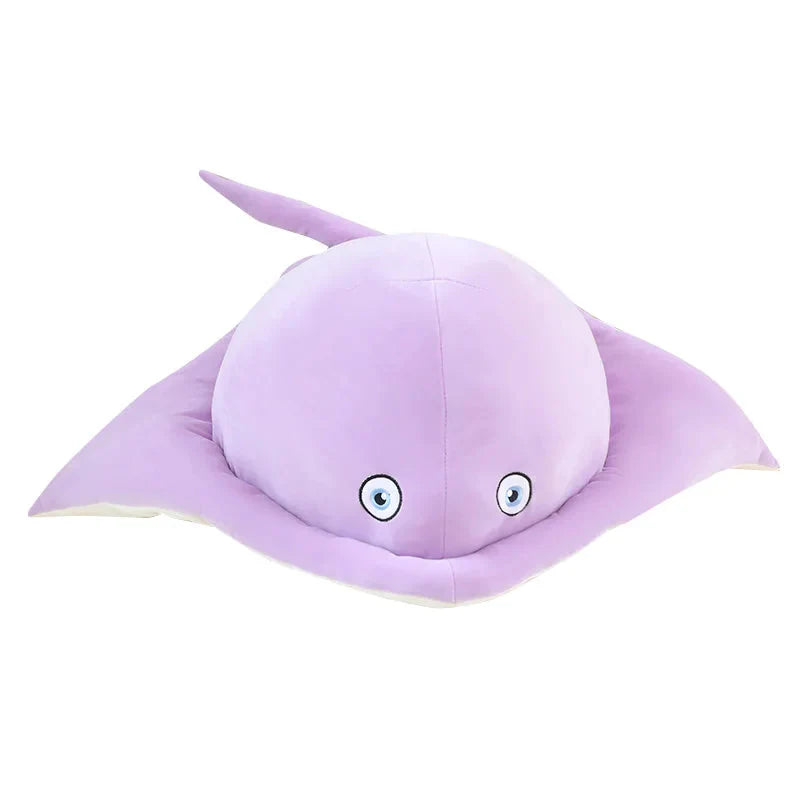 Adorable Pastel Purple and Blue Stingray Plush Toys