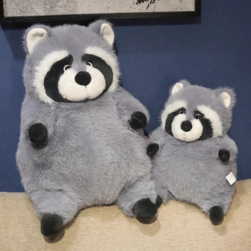 Adorable Chubby Raccoon Plushie - Peanut!