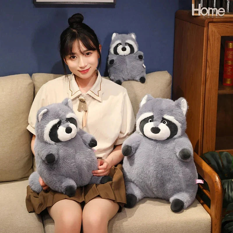 Adorable Chubby Raccoon Plushie - Peanut!