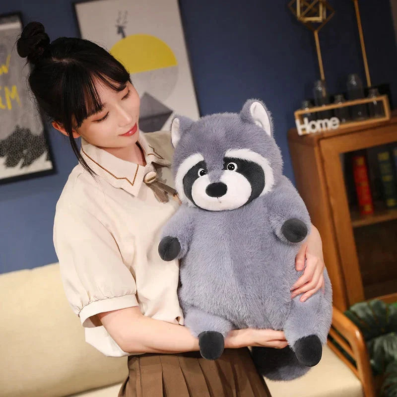 Adorable Chubby Raccoon Plushie - Peanut!