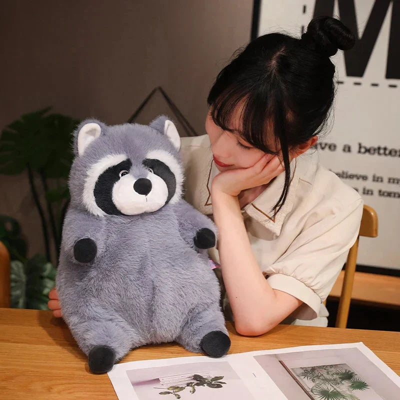 Adorable Chubby Raccoon Plushie - Peanut!
